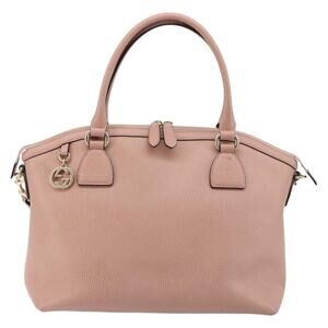 Gucci Leather Dionysus Handbag Pink